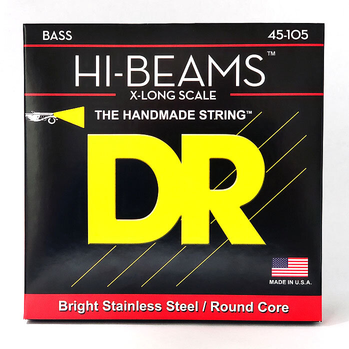 DR Strings 45-105 Hi-Beams LMR-45
