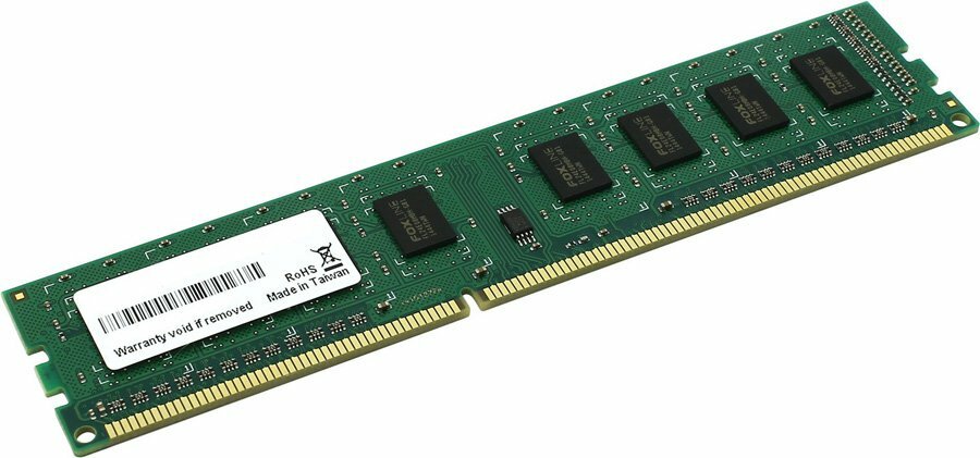 Оперативная память 8Gb DDR-III 1600MHz Foxline (FL1600D3U11-8G)