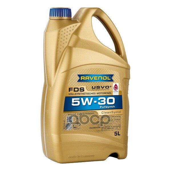 Ravenol Масло Моторное Fds 5W-30 5Л (Синтетика+Пао)