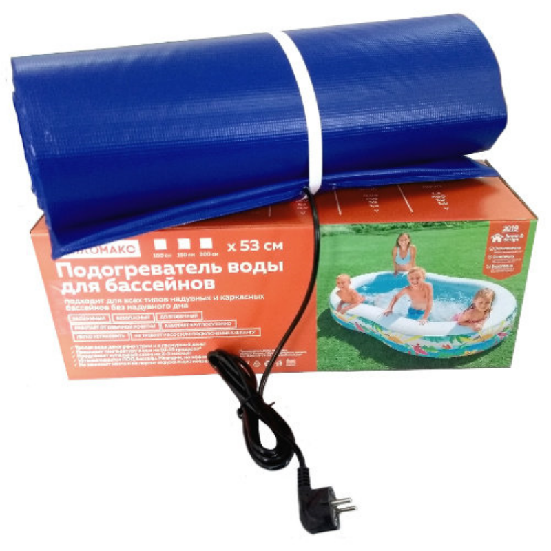 Подогреватель воды в надувных и каркасных бассейнах ТеплоМакс-100 (до 2000 литров)