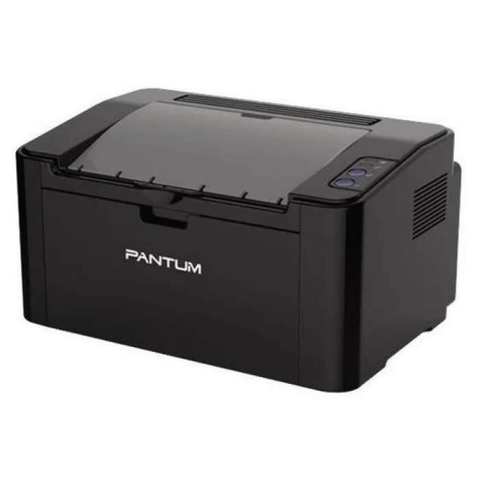 Лазерный монохромный принтер Pantum P2500, Printer, Mono laser, А4, 22 ppm (max 15000 p/mon), 600 MHz, 1200x1200 dpi, 128 MB RAM, paper tray 150 pages, USB, start. cartridge 1600 pages (black)