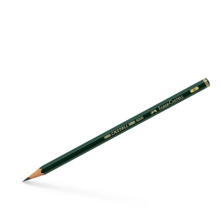 Faber-Castell Карандаш графитовый "Castell-9000" B