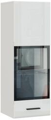 Шкаф навесной НК Мебель Шкаф-витрина навесной тип-2 Gloss 38х35.6х110 см