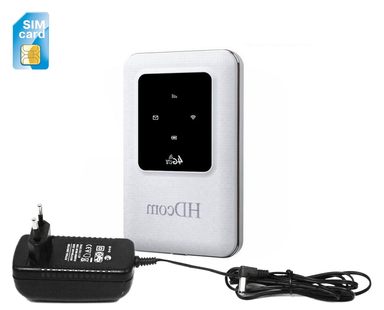 Миниатюрный 3G4G (Wi-Fi) роутер HD ком МР150 (4G) (O49566OM) с СИМ картой и 4G модемом - Wi-Fi 3G/4G/LTE маршрутизатор. Роутер с сим картой 4g