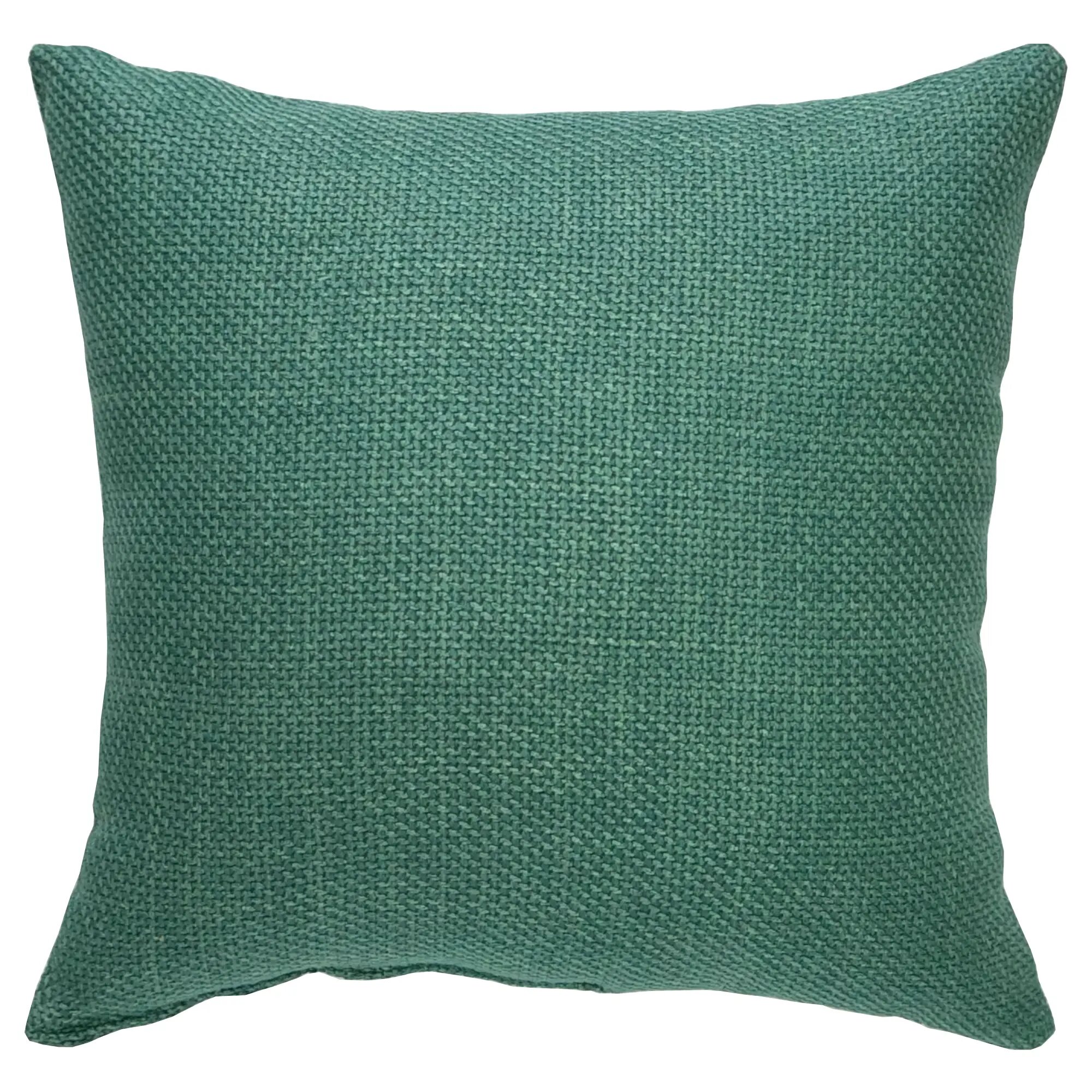 фото Подушка Tula 40x40 см цвет зеленый