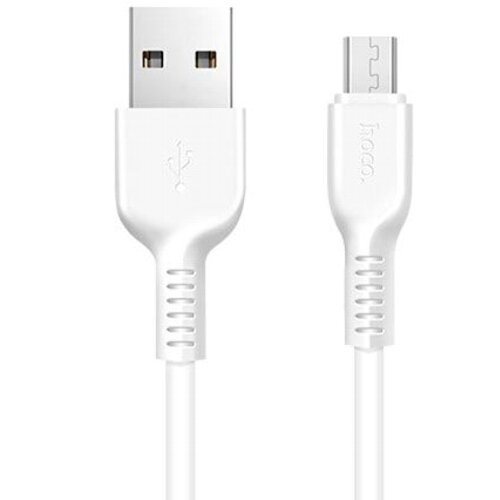 Кабель USB2.0 Am-microB Hoco X20 White, белый - 3 метра