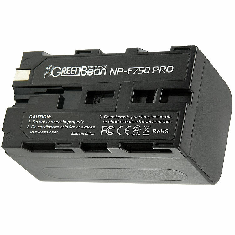 Аккумулятор GreenBean NP-F750 (6700mAh) PRO для Sony