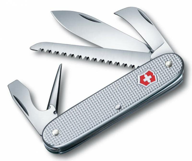 Швейцарский перочинный нож Victorinox Pioneer (стальной) 93 мм, 7 функций 0.8150.26