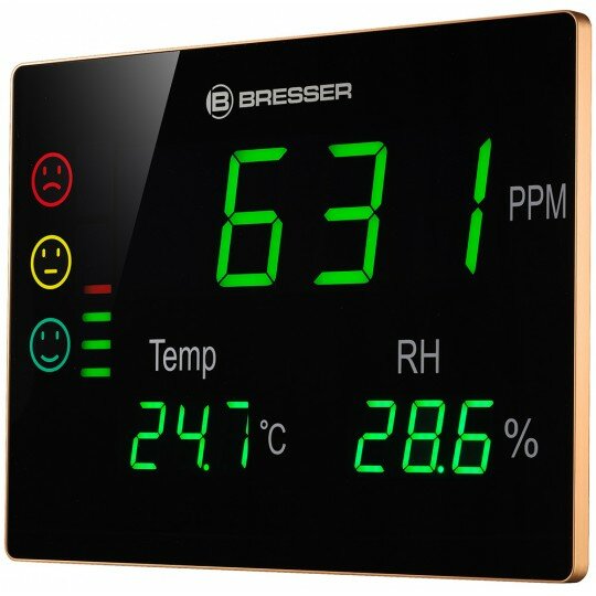 Гигрометр Bresser Air Quality Smile XXL с датчиком CO2‚