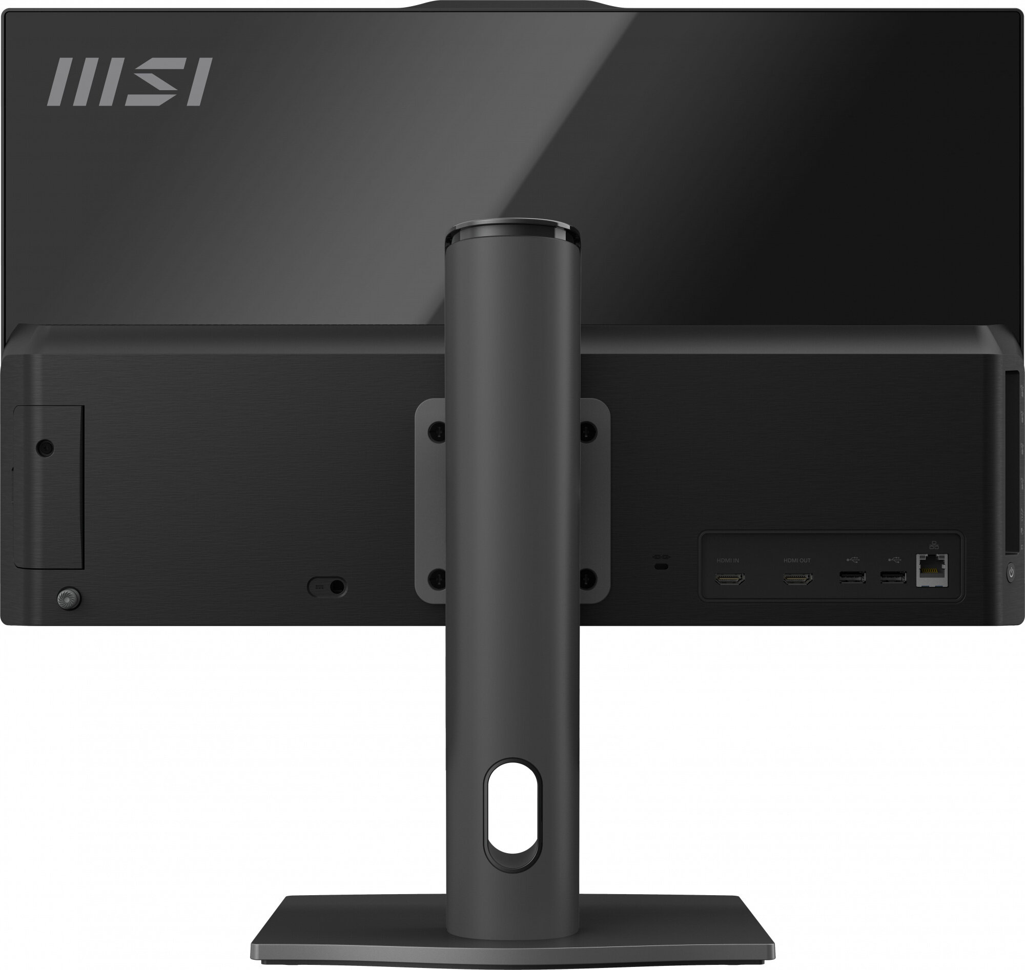 Моноблок MSI Modern AM242P 12M-670XRU 238" Full HD i5 1235U (13) 16Gb 1Tb 72k SSD256Gb Iris Xe noOS GbitEth WiFi BT 120W клавиатура мышь Cam черный