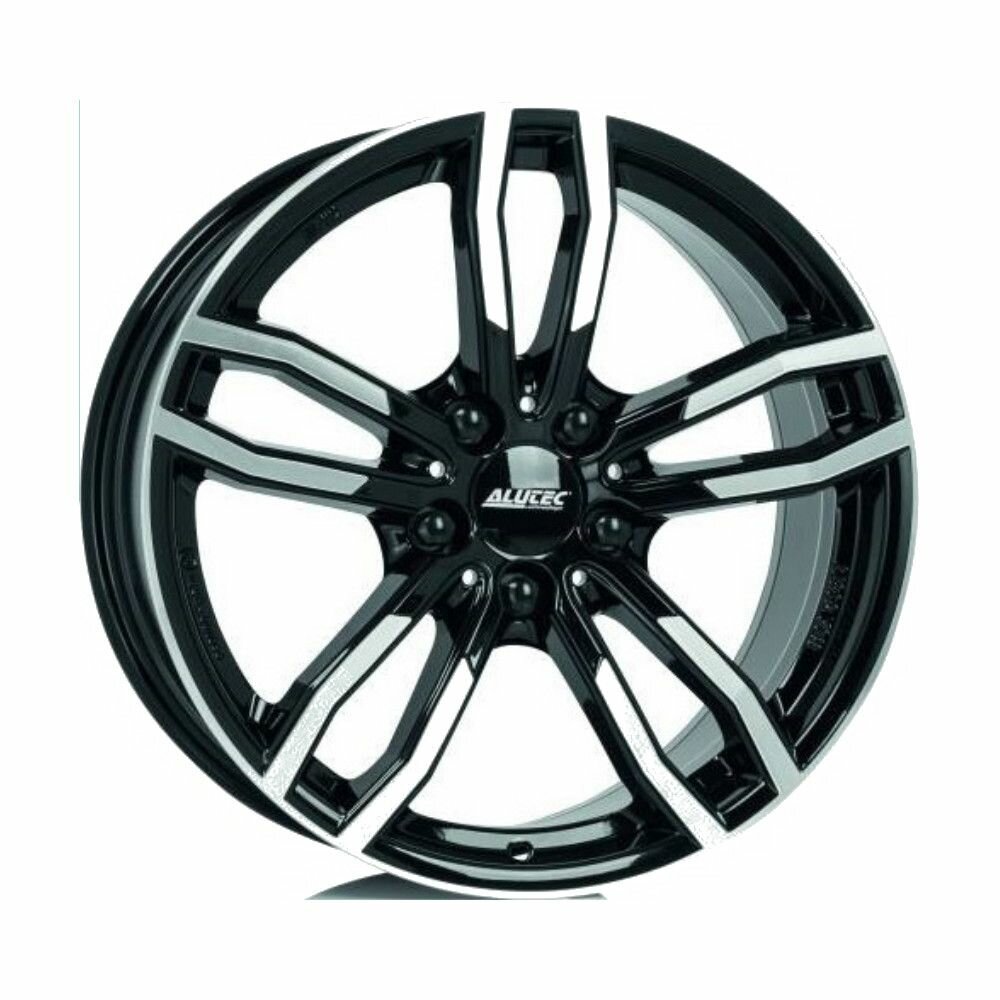 Колёсный диск Alutec Drive 7,5\R17 5*112 ET54 d66,5 Diamond Black Front Polished [DRV75754W63-1]