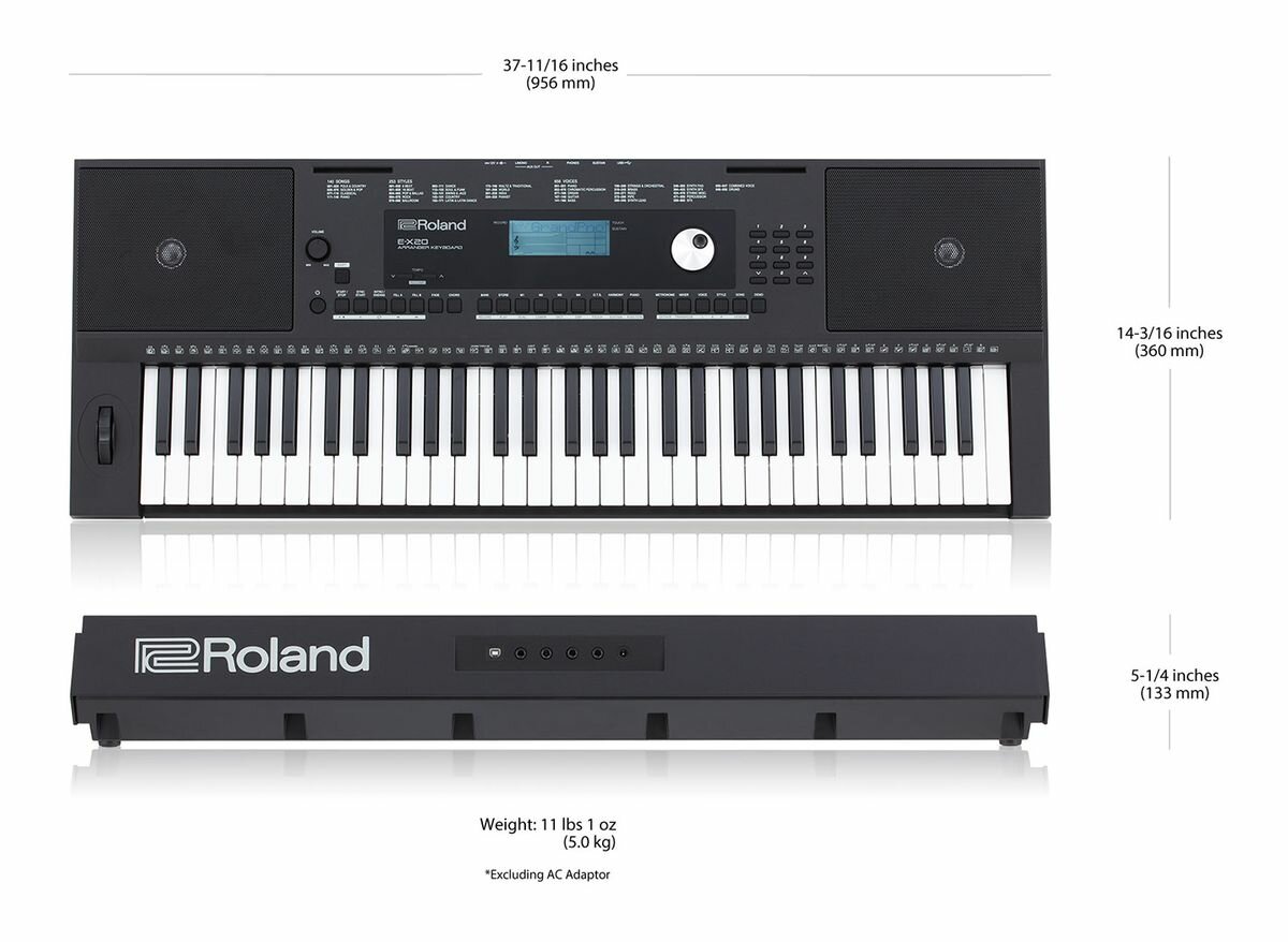 Синтезатор с автоаккомпанементом Roland E-X20