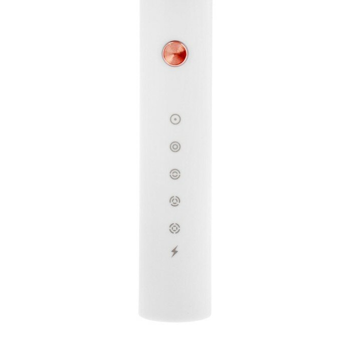 Электрическая зубная щётка Luazon LP-005, вибрационная, 2 насадки, от АКБ, белая - фотография № 5