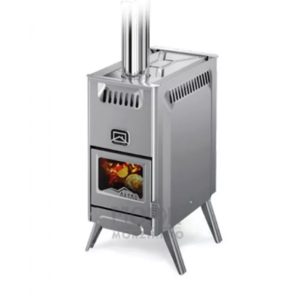 фото Печка походная для палатки, печь для походной (мобильной) бани Turbo Pech 4 Altaj