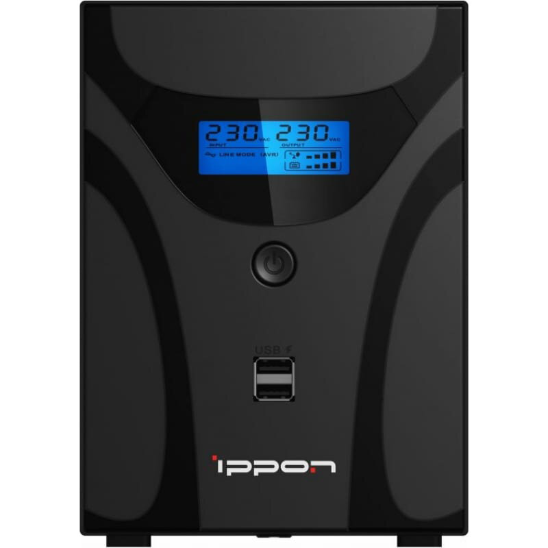 Блок бесперебойного питания Ippon Smart Power Pro II 1200 720Вт 1200ВА black