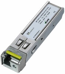 Модуль SFP WDM 1,25 Гбит/с, 3 км, 1550/1310 нм, SMF, LC