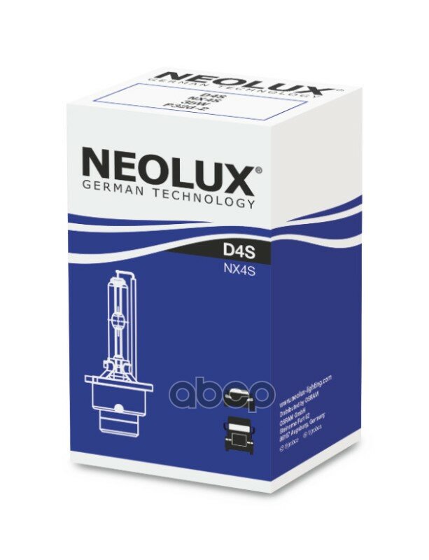 Лампа Neolux Ксеноновая D4s P32d-5 35w Neolux арт. D4SNX4S