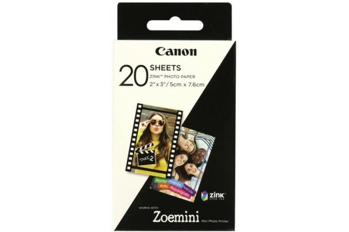 Бумага Canon Фотобумага для Zoemini ZP-2030 20 SHEETS EXP HB