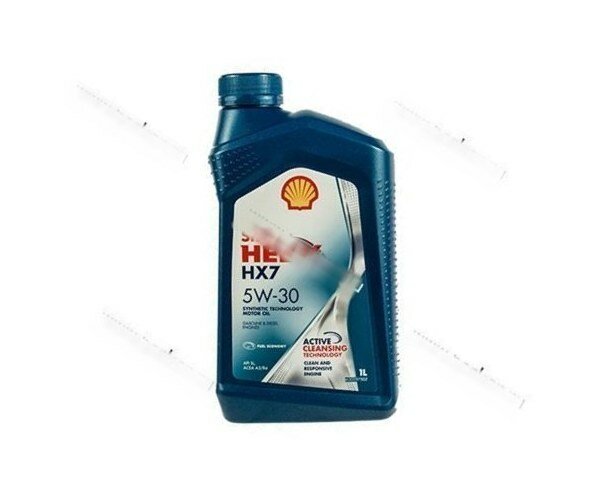 Масло shell 5w30 helix hx7 api sn/cf 1л п/с