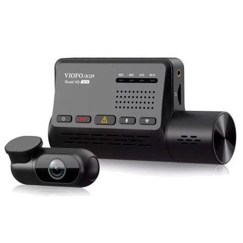 Видеорегистратор с двумя камерами Viofo A139 2CH, GPS