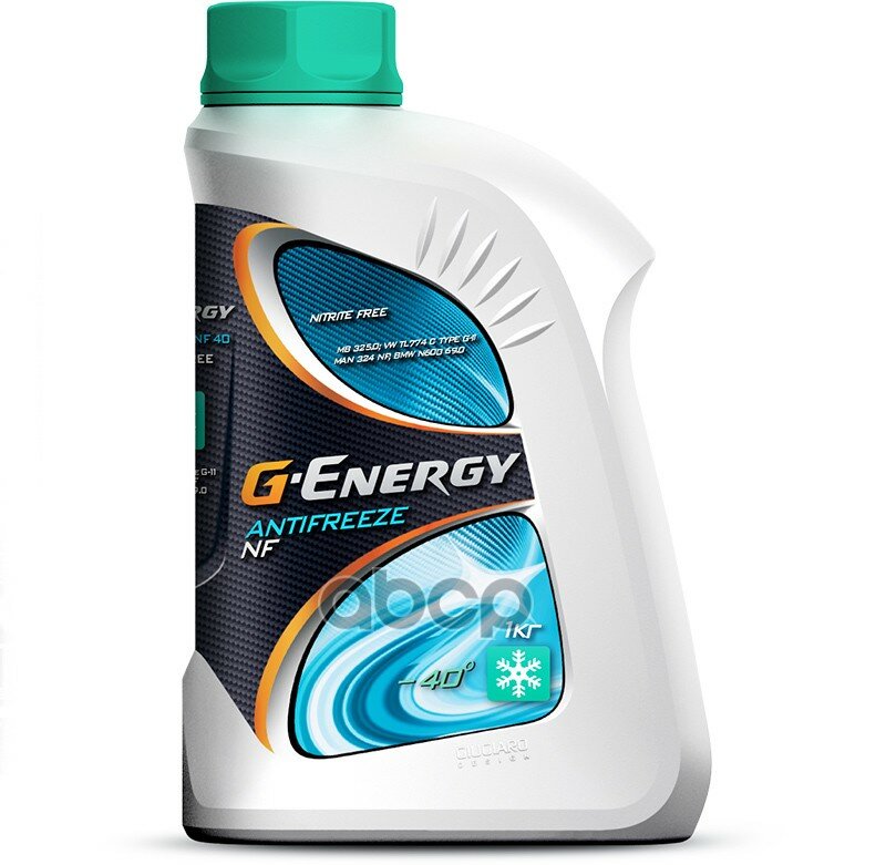 Охлаждающая Жидкость G-Energy Antifreeze Nf 40 1кг G-Energy арт. 2422210118