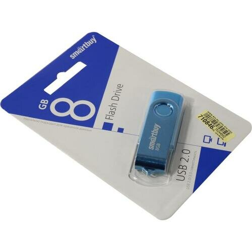 Флешка Smartbuy Twist SB008GB2TWB 8 Гб Blue