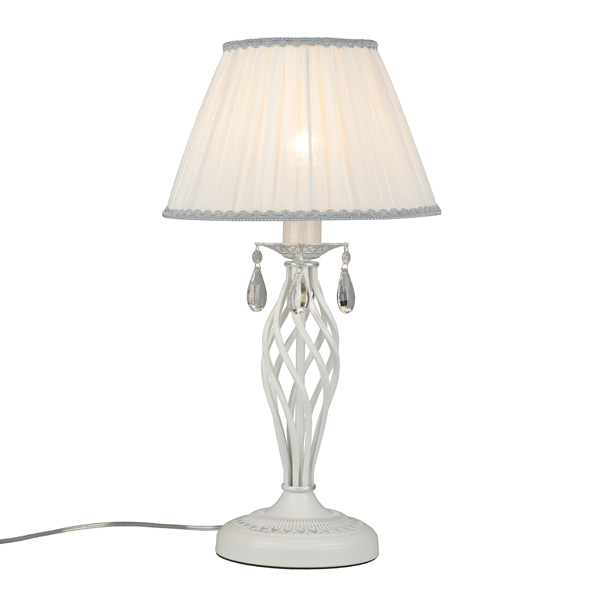 Настольная лампа Omnilux Cremona OML-60814-01, Белый, E27