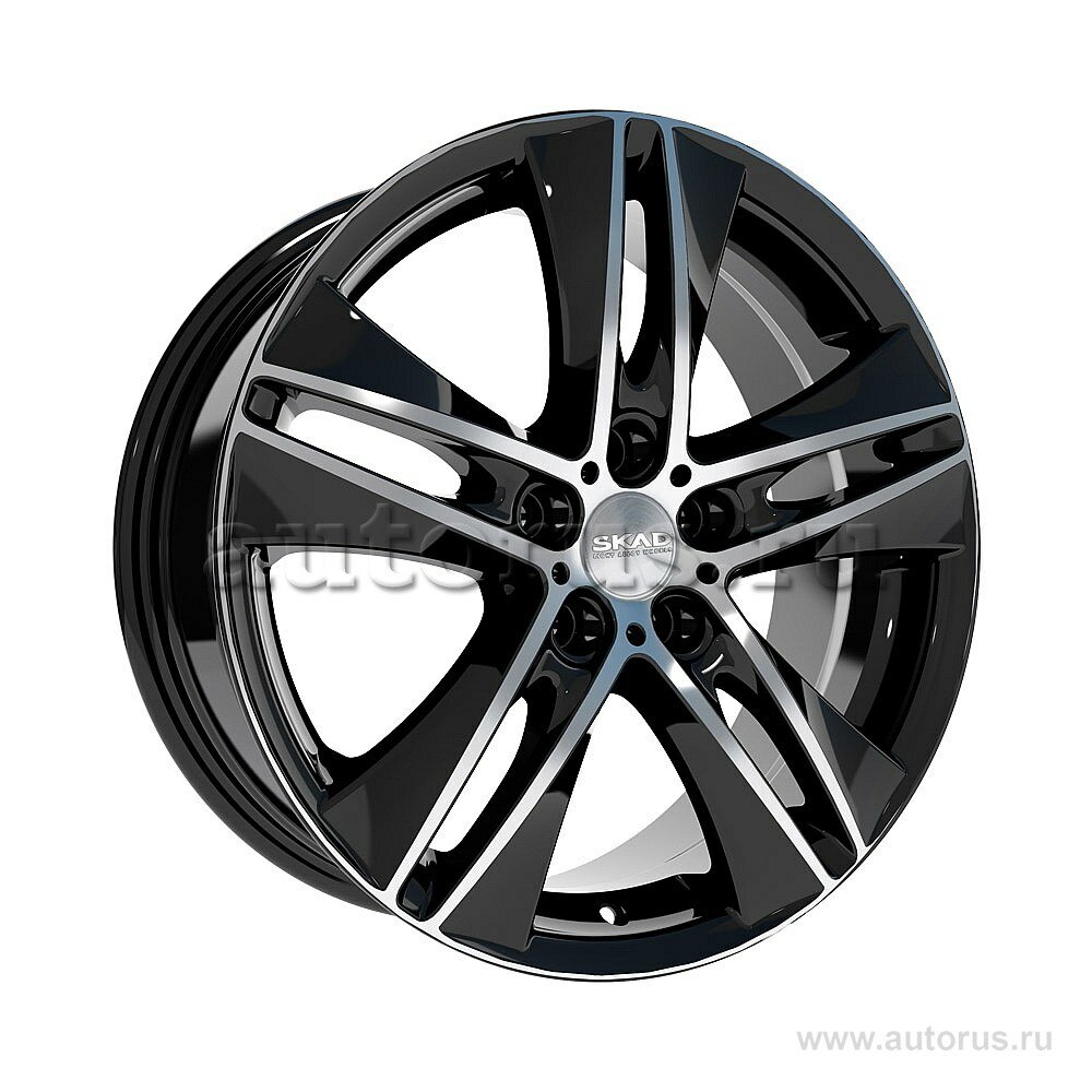 Диск литой r17 7j 5x114.3/60.1 et39 скад эссен алмаз 2850005