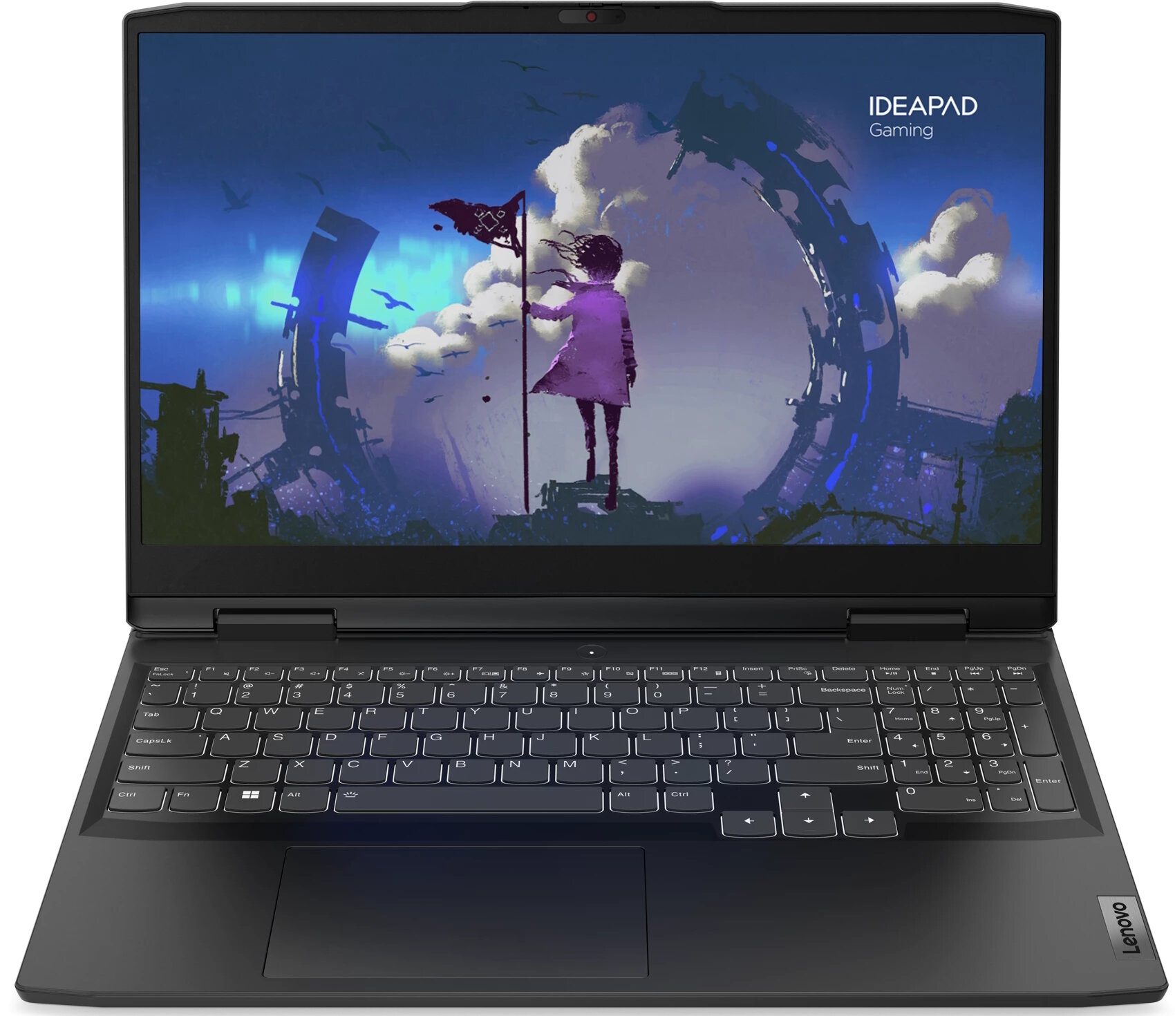 Ноутбук/ Lenovo IdeaPad Gaming 3 15IAH7 15.6"(1920x1080 IPS)/Intel Core i7 12650H(2.3Ghz)/16384Mb/512SSDGb/noDVD/Ext:nVidia GeForce RTX3060(6144M