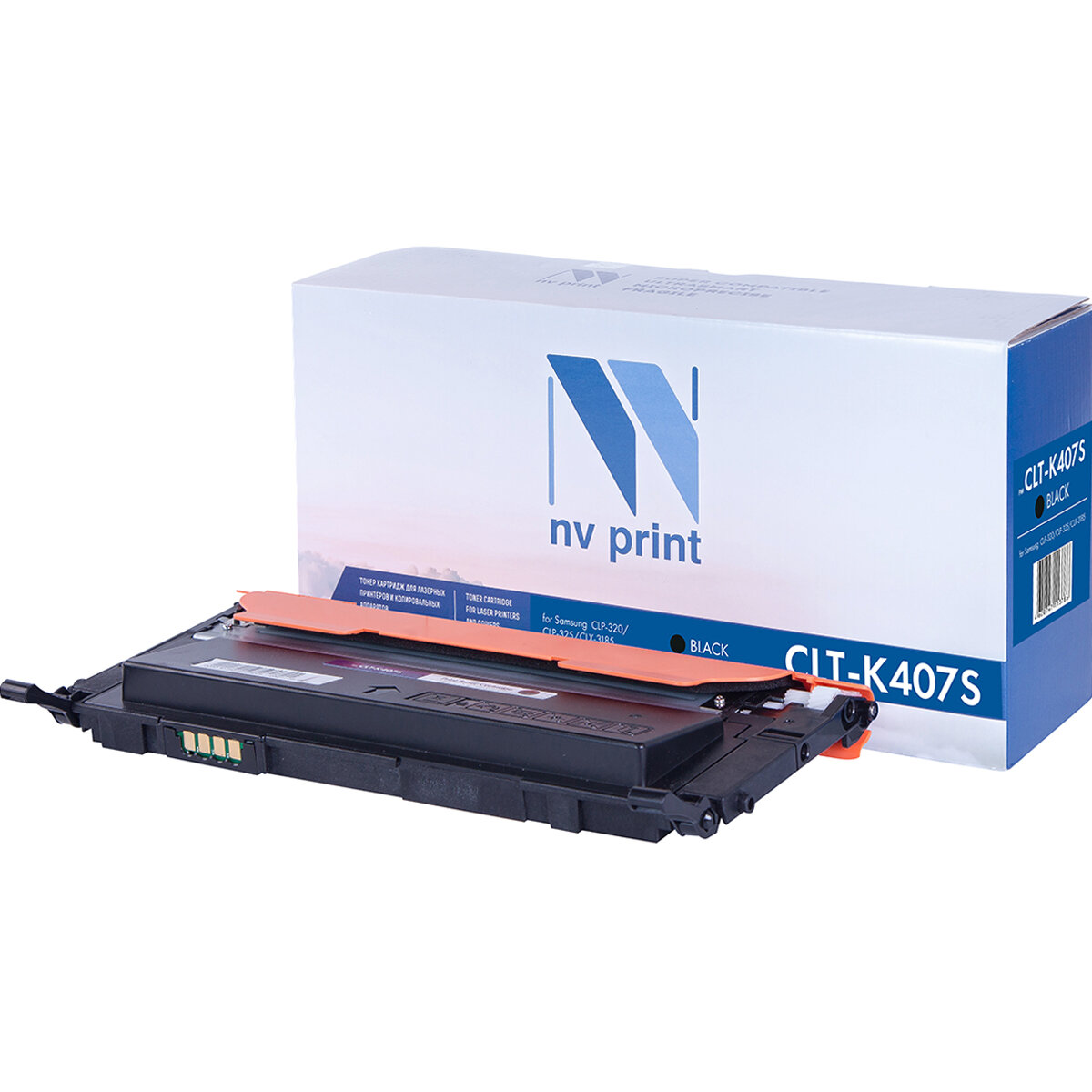 NV Print Картридж NVP совместимый NV-CLT-K407S Black