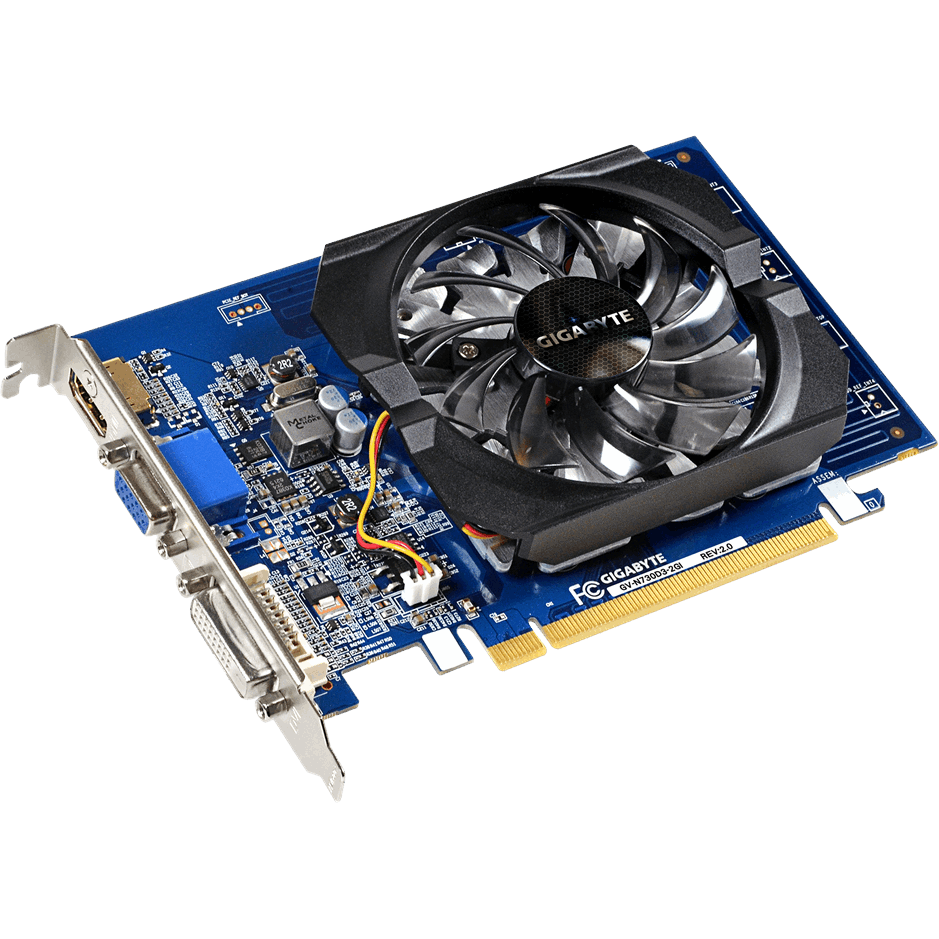 Видеокарта NVIDIA GeForce GT 730 Gigabyte 2Gb (GV-N730D3-2GI V3) (GV-N730D3-2GIV3)