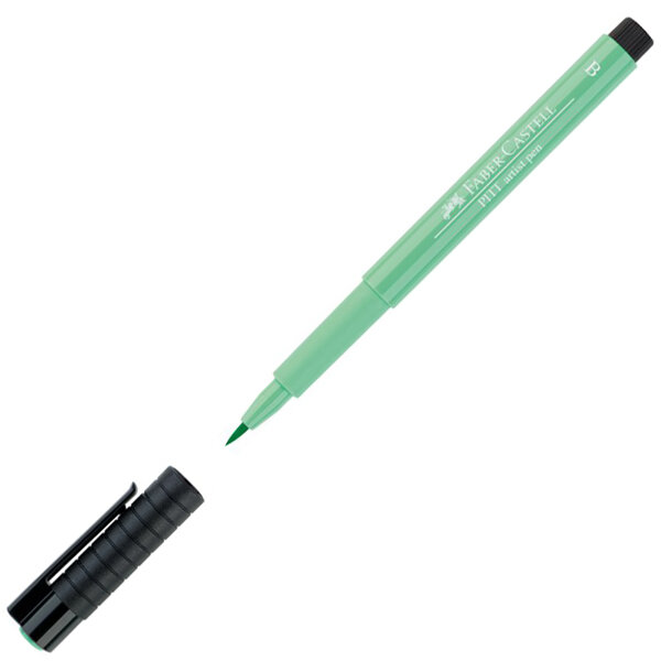 Ручка-кисть капиллярная Faber-Castell Pitt Artist Pen Brush 162 зелёный