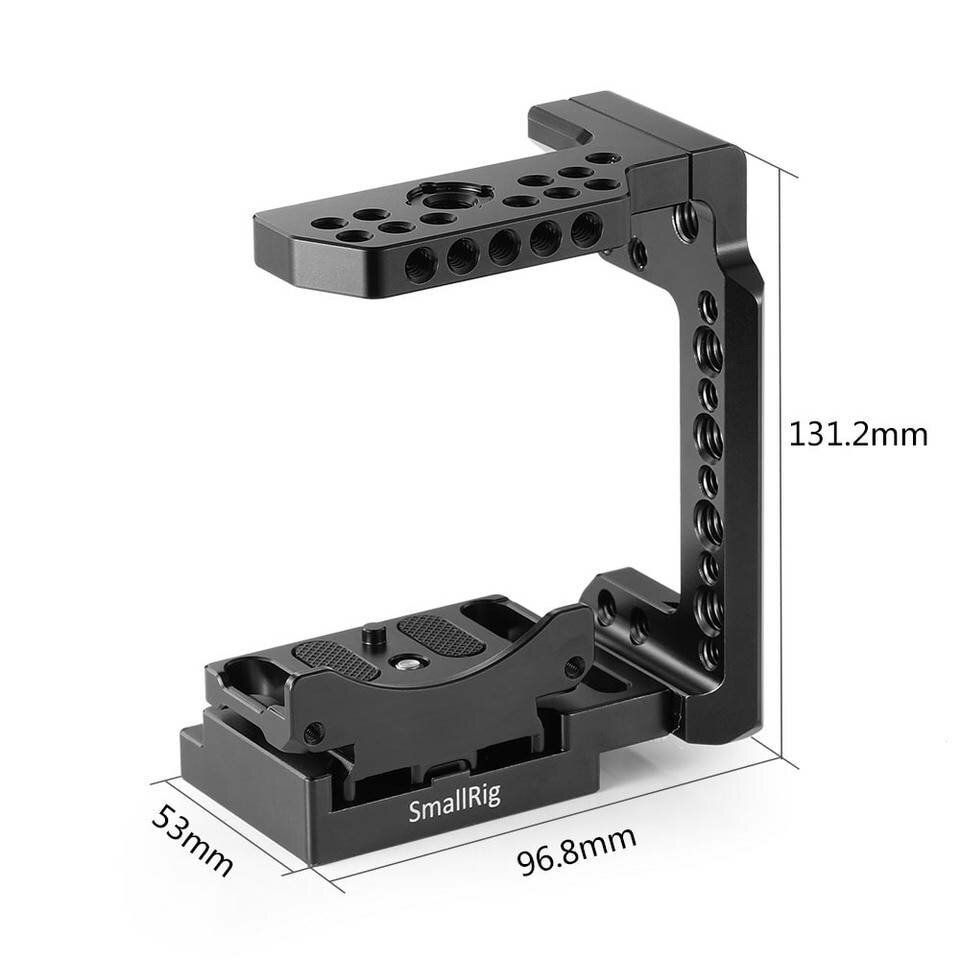 Клетка-обвес Smallrig 2262, Half Cage for Nikon Z6 Z7 - фотография № 3