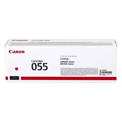 Картридж Canon 055 M, пурпурный / 3014C002
