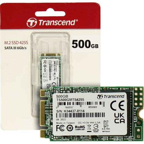 SSD Transcend 425S 500 Гб TS500GMTS425S