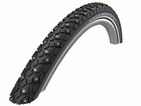 Шипованная покрышка Schwalbe Marathon Winter Plus 28x1.35 700x35C 35-622