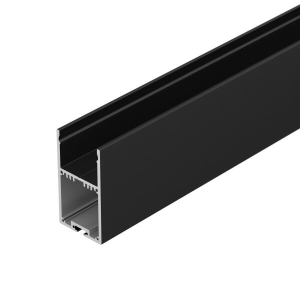 Профиль с рассеивателем Arlight SL-LINE-3667-2500 BLACK+OPAL / - фото №2