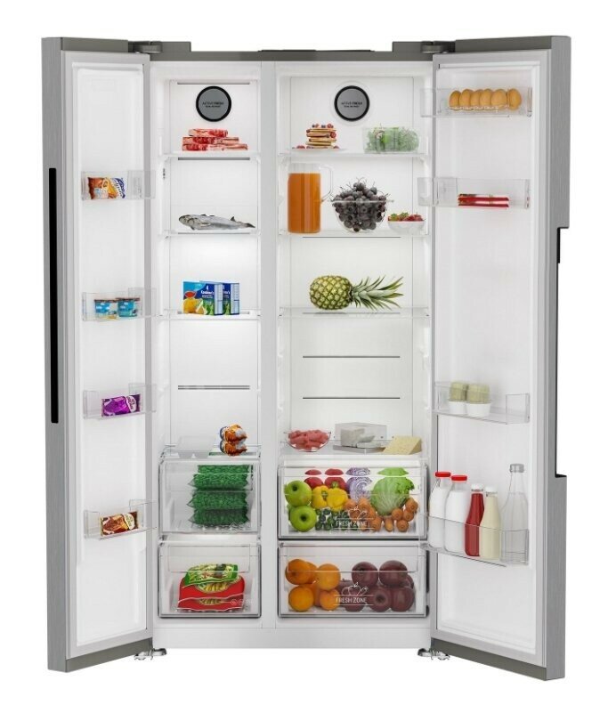 Холодильник Side by Side Hotpoint-Ariston HFTS 640 X - фотография № 3