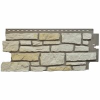 NAILITE Цокольный сайдинг Creek Ledgestone (Бутовый камень) Ivory White