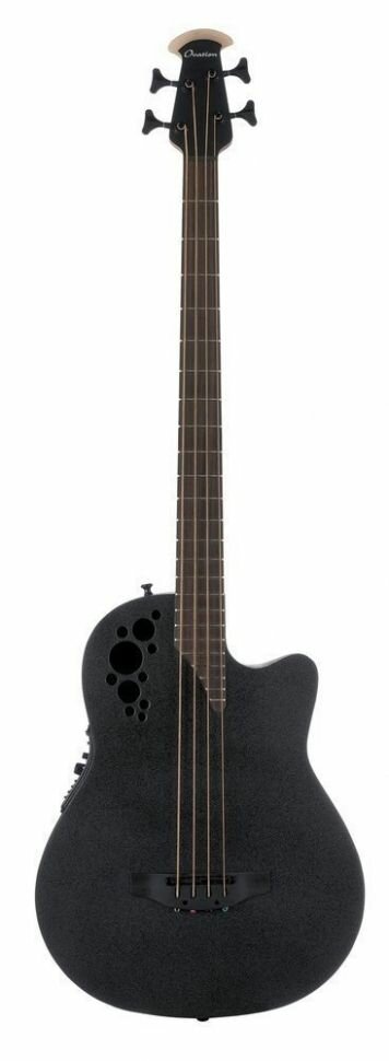 OVATION B778TX-5 Bass Elite T Mid Cutaway Black Textured электроакустическая бас-гитара (Корея)