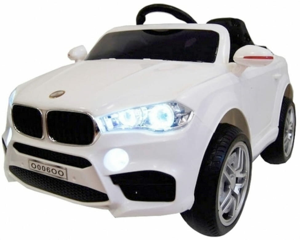 RIVERTOYS электромобиль BMW O006OO VIP с дистанционным управлением - белый