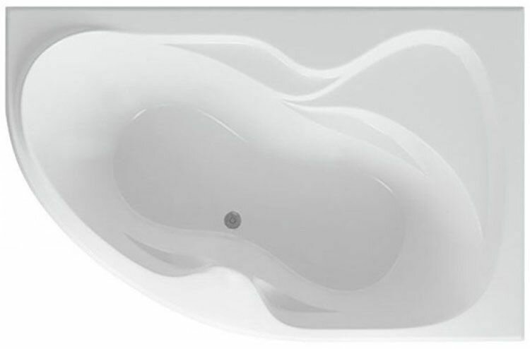 Акриловая ванна Aquatek Вега 170x105 VEG170-0000083 правая, с фронтальным экраном