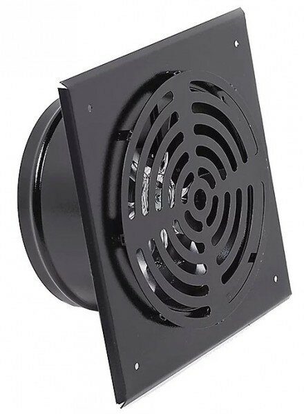 ВанВент Осевой вентилятор низкого давления ВанВент ВН 250 Е d250 (Черный)