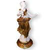 Фарфоровая статуэтка Девушка с цветами Tiche Porcellane 689/TICHE - изображение