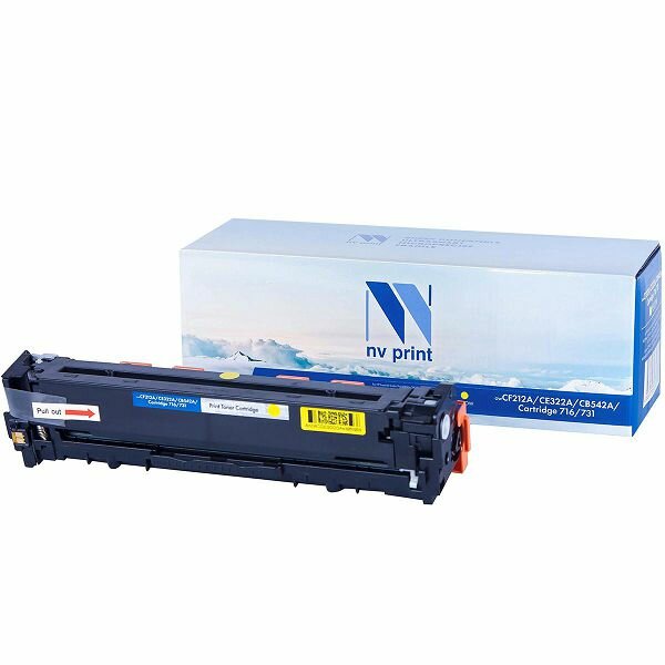 Картридж NV Print CF212A/CE322A/CB542A/716/731 Yellow
