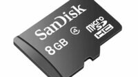 Карта памяти SanDisk (SDSDQM-008G-B35) стандарт MicroSDHC Card 8GB Class 4(без адаптера)