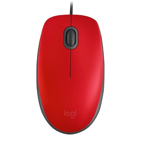 Мышь Logitech M110 SILENT red, Optical, USB (910-005489)