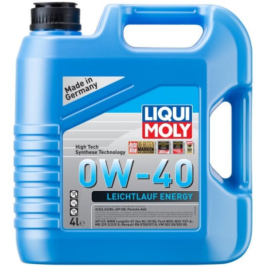 Моторное масло LIQUI MOLY Leiсhtlauf Energy 0W-40 4 л
