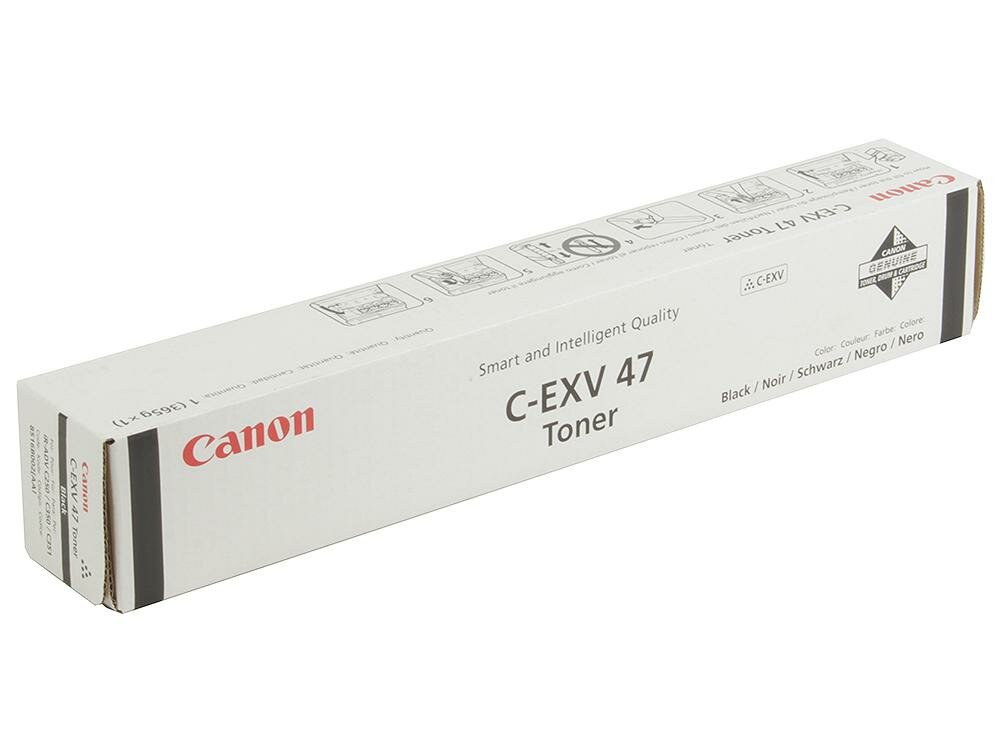 Картридж Canon C-EXV47BK 19000стр Черный