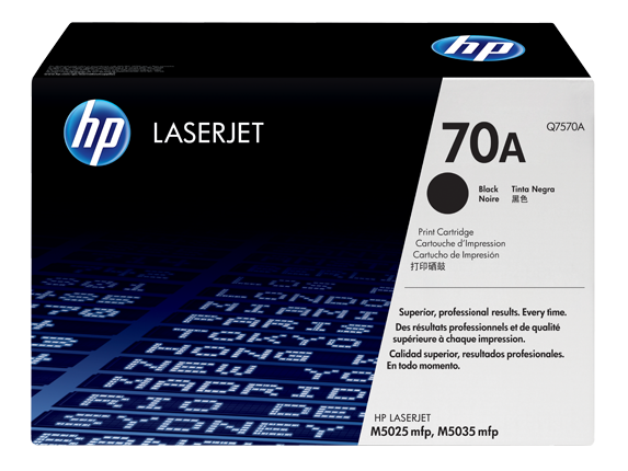 Картридж HP 70A (Q7570A), черный